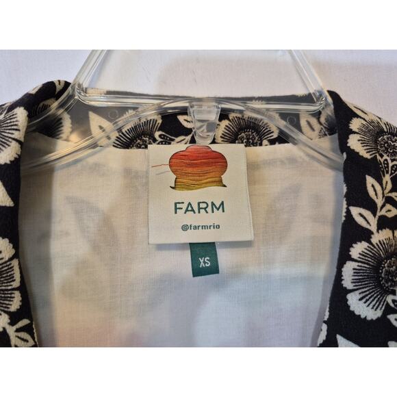 Anthropologie Farm Rio Meg Romantic Garden Maxi Dress XS - Picture 4 of 7